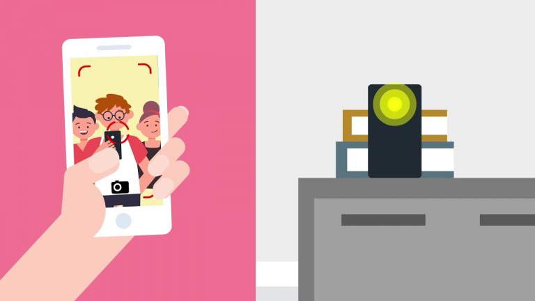 Dùng SayCheeze điều khiển camera thiết bị Android từ xa để chụp ảnh