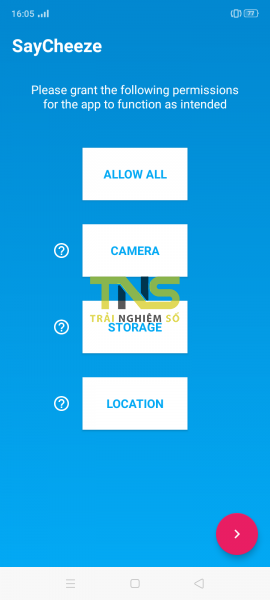 Dùng SayCheeze điều khiển camera thiết bị Android từ xa để chụp ảnh