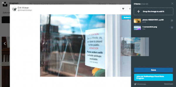 Chụp màn hình web trên Chrome dễ dàng với Bukket
