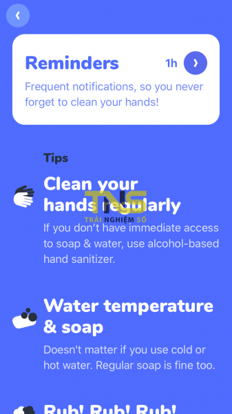 Nhắc nhở rửa tay để bảo vệ cơ thể trước dịch viêm phổi Vũ Hán