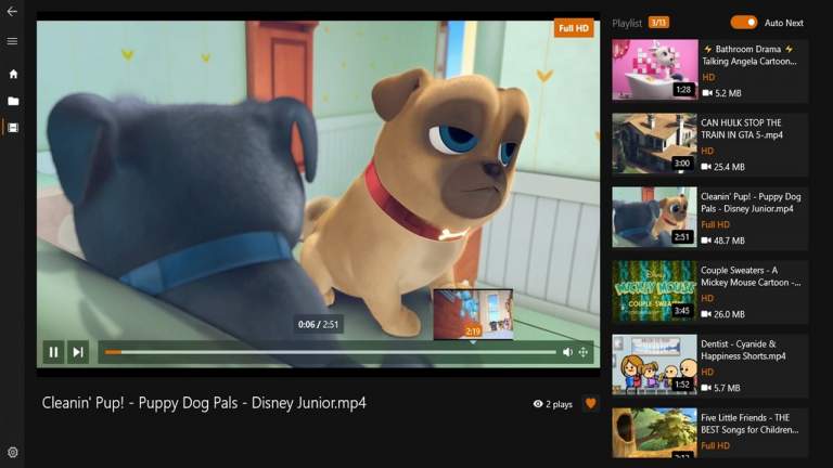 Làm sao để phát video, nhạc trên Windows 10 trong giao diện YouTube?
