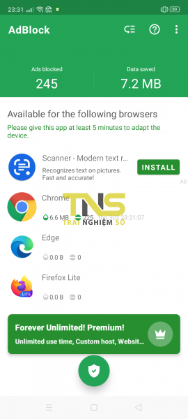 Đây chính là cách chặn quảng cáo trên tất cả trình duyệt Android