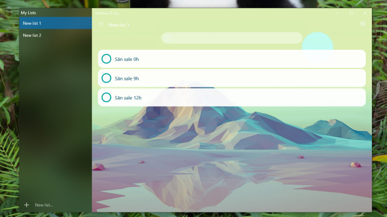 Cách lập bảng danh sách việc làm cực ngầu trên Windows 10