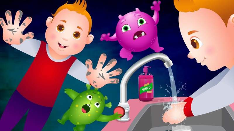 Cách giúp trẻ nhỏ dễ nhớ các bước rửa tay với lời bài hát