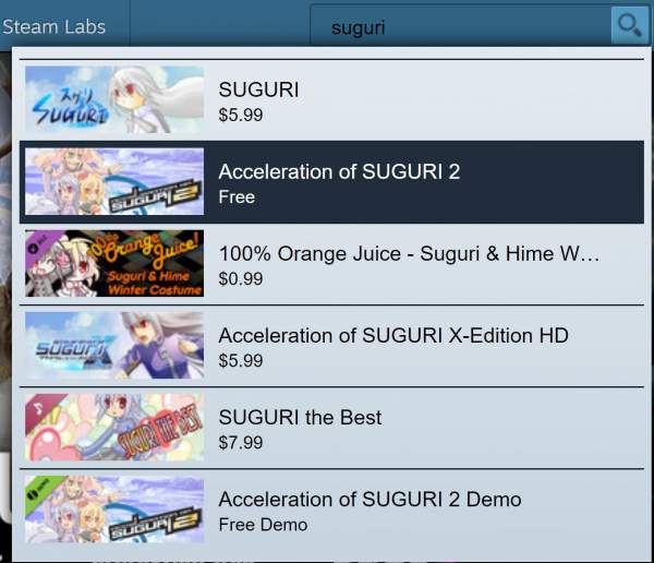 Đang miễn phí 3 game Acceleration of SUGURI 2, 100% Orange Juice và 200% Mixed Juice!