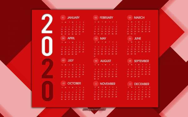 Bộ ảnh nền lịch cho tháng 5-2020