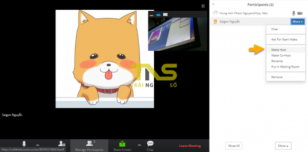 Thay đổi Host Zoom khi học trực tuyến: Trong quá trình học trực tuyến, bạn cần có người đứng đầu và điều phối cuộc họp. Bạn muốn thay đổi Host Zoom để nhiều người cùng chia sẻ và học hỏi thêm kinh nghiệm từ những thành viên khác của nhóm? Hãy thay đổi Host một cách dễ dàng và thuận tiện cho một học tập hiệu quả hơn.