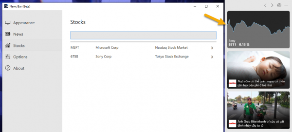 Theo dõi tin tức Microsoft News ngay từ desktop không cần mở ứng dụng