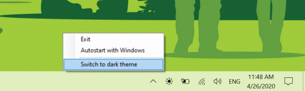 Cách đổi theme Sáng và Tối trên Windows 10 tự động theo môi trường