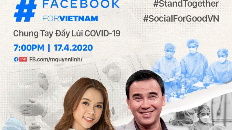 Facebook ra mắt chương trình Livestream chung tay đẩy lùi COVID-19