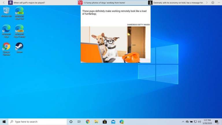 Theo dõi tin tức Microsoft News ngay từ desktop không cần mở ứng dụng