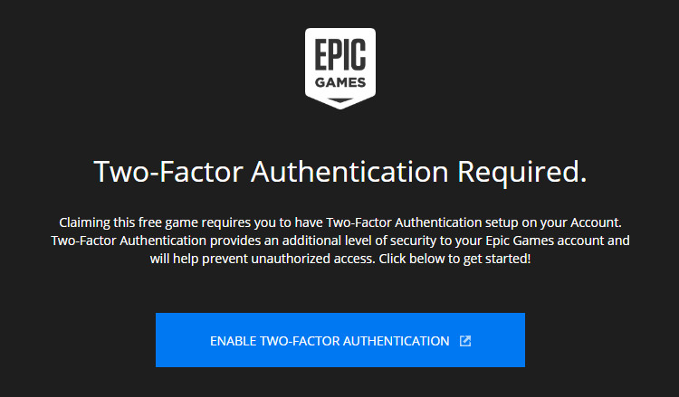 Cách bật mật khẩu 2 lớp để nhận các game miễn phí trên Epic Games Store