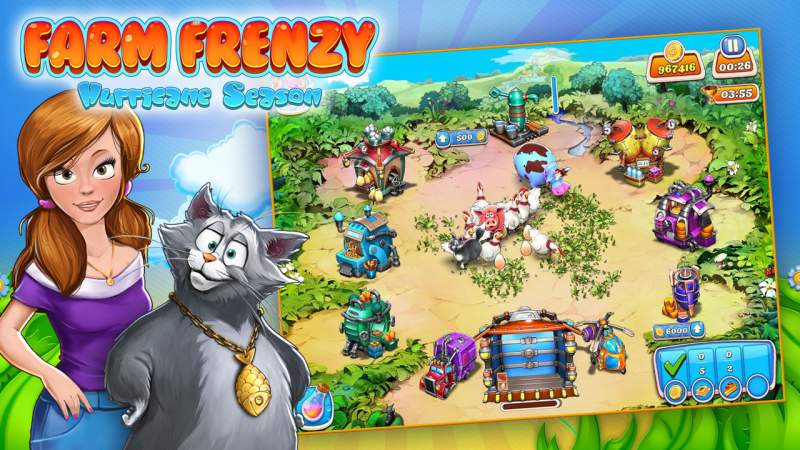 Đang miễn phí game kinh điển Farm Frenzy: Hurricane Season, mời bạn tải
