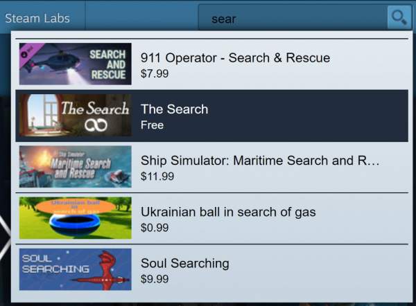 Đang miễn phí game The Search trên Steam