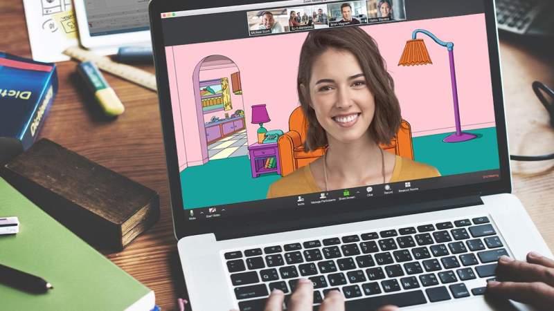 Tạo nền ảo chuyên nghiệp cho Zoom với logo trang web, công ty