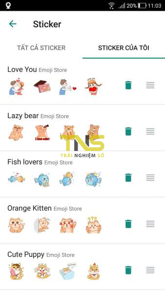Emoji store: Sử dụng thoải mái hàng ngàn sticker, emoji trên Android