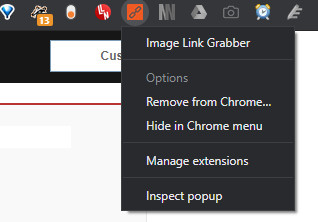 Cách ẩn biểu tượng một tiện ích trên thanh công cụ Chrome