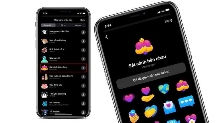 Cách thêm nhiều biểu tượng Thương Thương trên Messenger