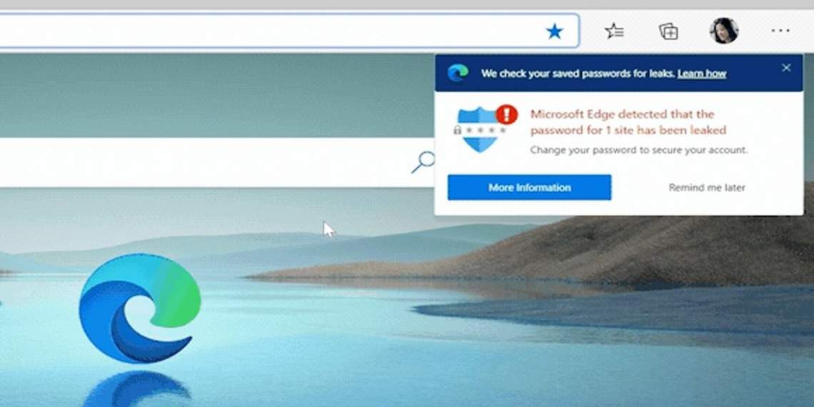 Bật ngay Password Monitor cho Microsoft Edge để cảnh báo khi mật mã bị rò rỉ