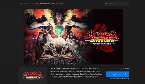 Đang miễn phí 2 game "bom tấn" ARK: Survival Evolved và Samurai Shodown Neogeo Collection