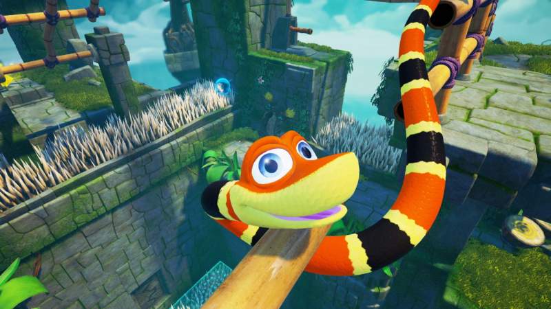 Tải ngay kẻo lỡ game phiêu lưu đi cảnh 3D Snake Pass cực hay đang miễn phí