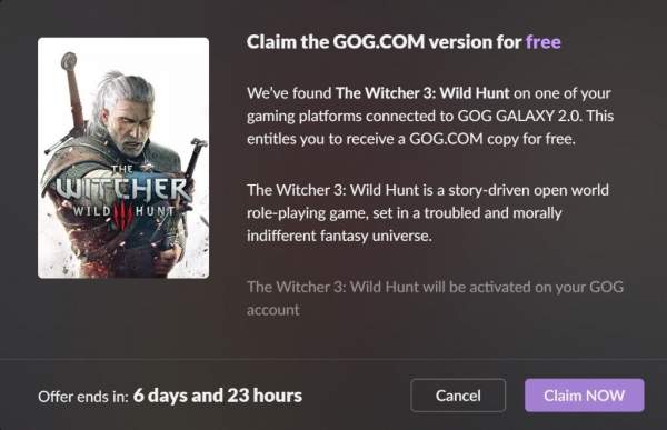 Nhanh tay nhận miễn phí game The Witcher 3: Wild Hunt bản PC nếu đã sở hữu trên các hệ console và...