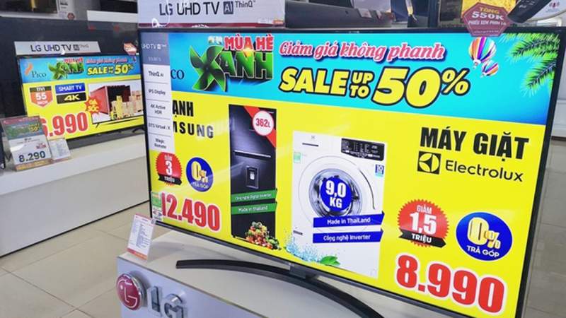 Tivi màn hình lớn nào đang giảm giá sốc?