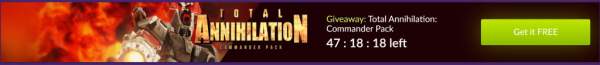 Đang miễn phí game RTS kinh điển Total Annihilation: Commander Pack