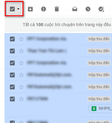 Cách xoá tất cả các email chưa đọc trong Gmail