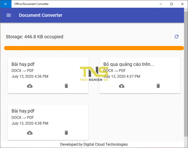 Cách chuyển đổi định dạng file văn phòng không giới hạn