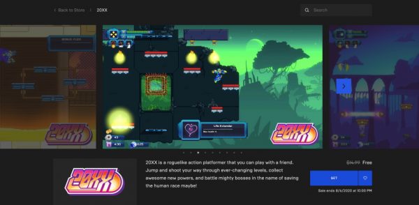 Đang miễn phí 3 game 20XX, Barony và Superbrothers: Sword & Sworcery EP