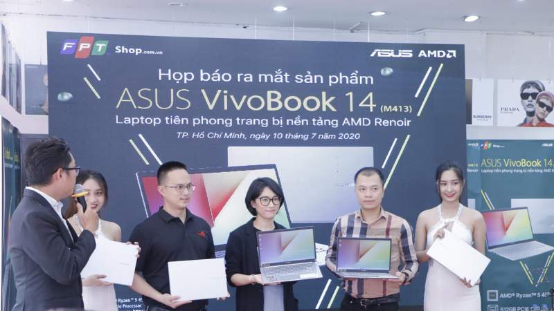 FPT Shop lên kệ ASUS VivoBook 14 (M413), laptop tiên phong sử dụng CPU AMD Ryzen 4000