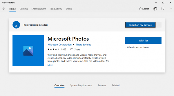 Cách sửa lỗi trắng xóa khi mở ảnh trên Microsoft Photos Cách sửa lỗi trắng xóa khi mở ảnh trên Microsoft Photos