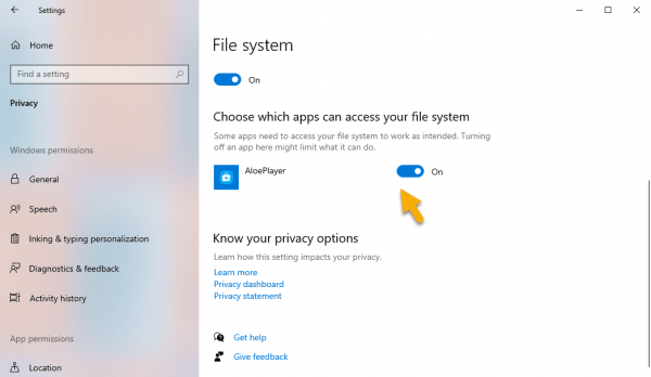 AloePlayer: phần mềm xem video trên Windows 10 có bộ codec của VLC