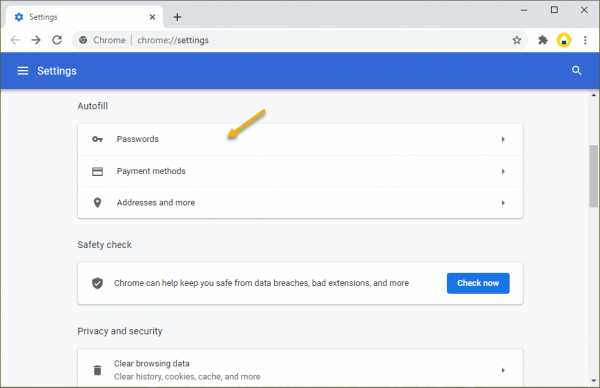Cách chỉnh sửa mật mã của tài khoản web đã lưu trên Chrome
