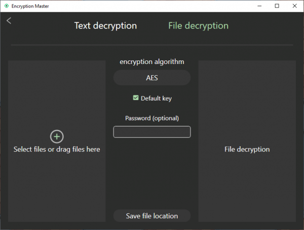 Encryption Master: Mã hóa văn bản, tập tin an toàn với nhiều thuật toán cao cấp