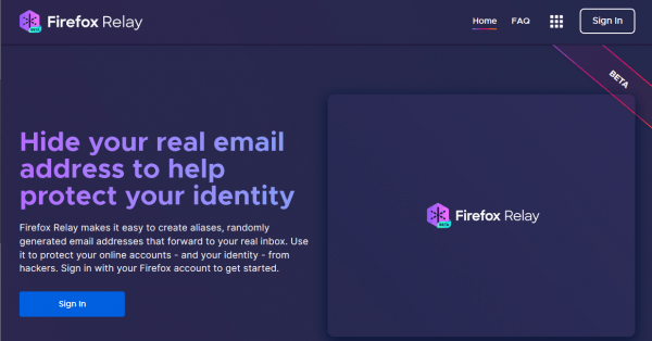 Cách dùng Firefox Relay tạo email ảo có khả năng chuyển tiếp thư