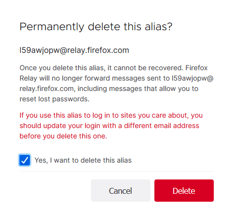 Cách dùng Firefox Relay tạo email ảo có khả năng chuyển tiếp thư