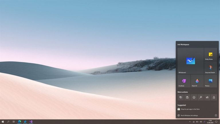 Ink Workspace: Ứng dụng tiện lợi cho dân thiết kế đồ họa trên Windows 10
