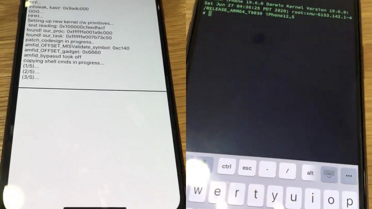 Jailbreak iOS 13.6.1 mới không dùng khai thác cũ