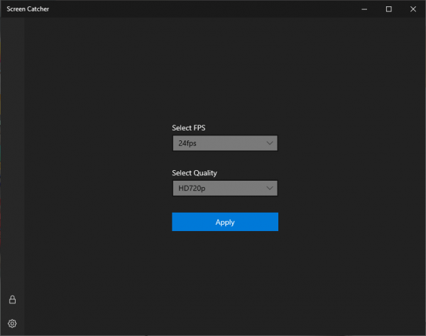 Screen Catcher: phần mềm quay màn hình máy tính nhẹ trên Windows 10