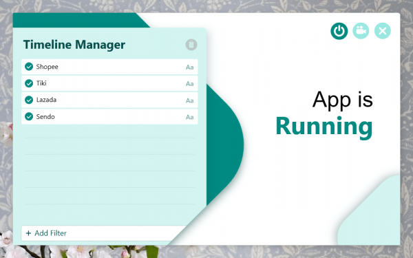 Timeline Manager - tự động ẩn bài đăng không thích trên Facebook