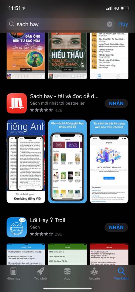 Cách ẩn lịch sử tải xuống ứng dụng trên App Store