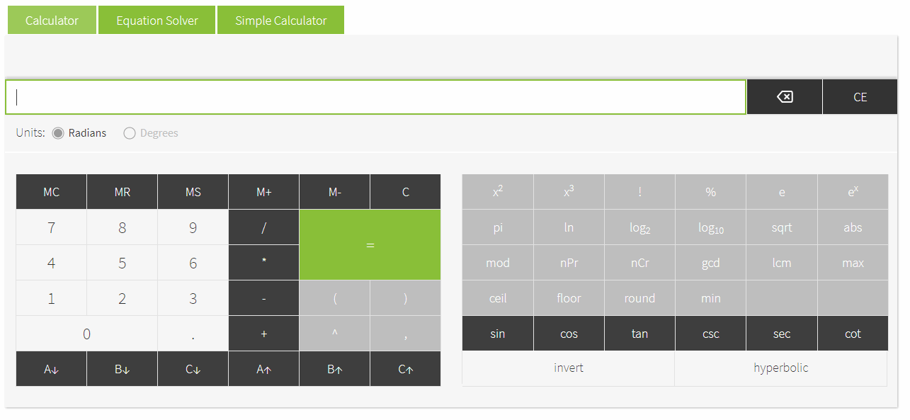 Top 12 tiện ích máy tính online (Calculator)