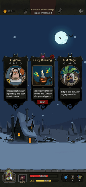Đang miễn phí game thẻ bài Night of the full moon dành cho iOS