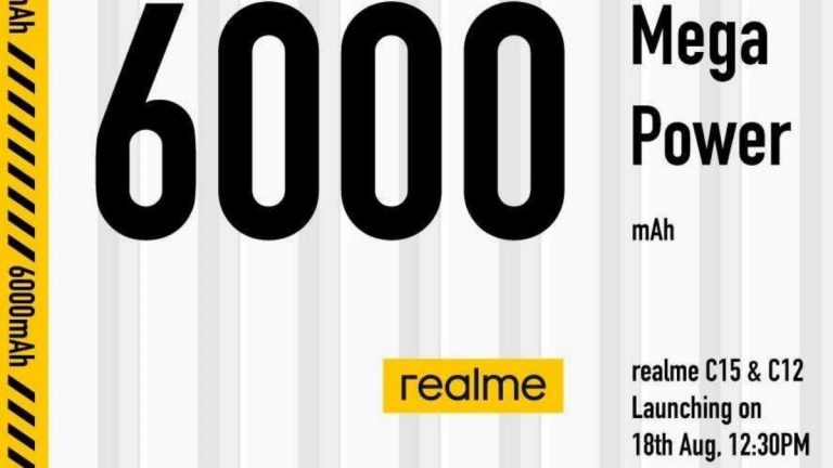 Realme C12 ra mắt tại Ấn Độ vào ngày 18/8