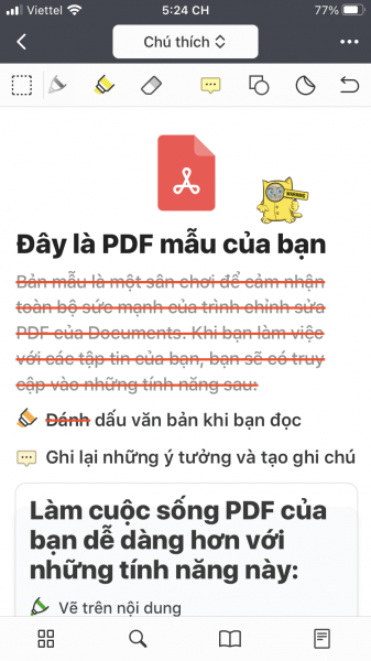 Documents by Readdle: Quản lý file trên widget iOS 14