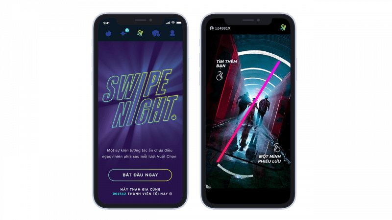 Tinder ra mắt sự kiện “Swipe Night” tại Việt Nam
