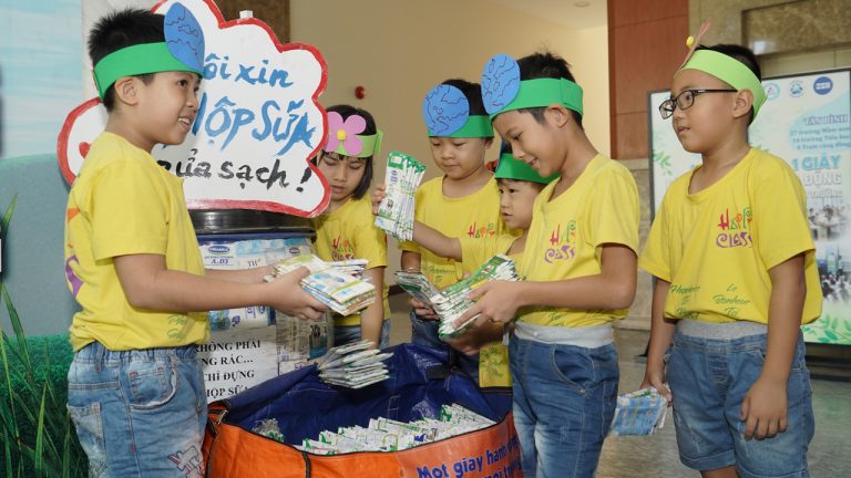 Tetra Pak mở rộng chương trình tái chế học đường lên tới 1.600 trường tại Hà Nội