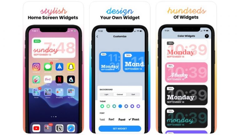 Cách thêm thanh pin và lịch xịn vào widget iOS 14